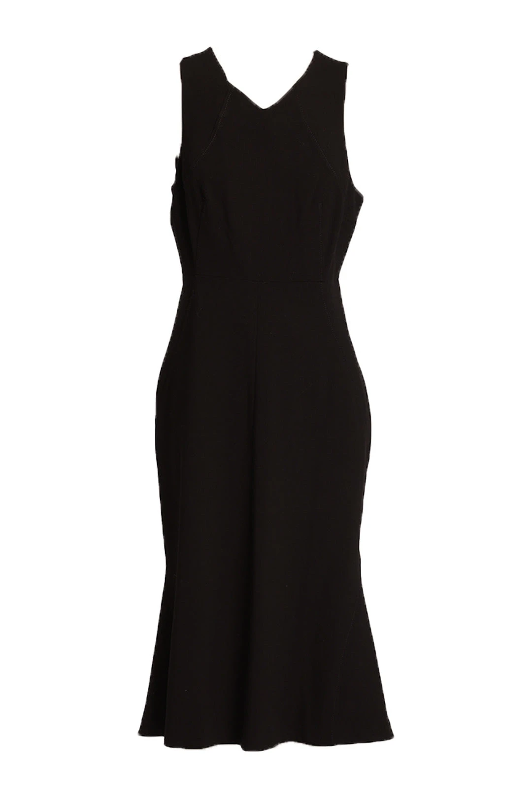 Black Sleeveless Midi Dress 1 Black Sleeveless Midi Dress