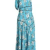 Cannes Midi Dress Blue
