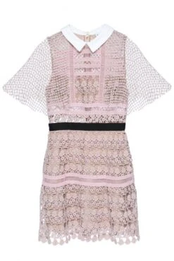 Floral Vine Cape Dress