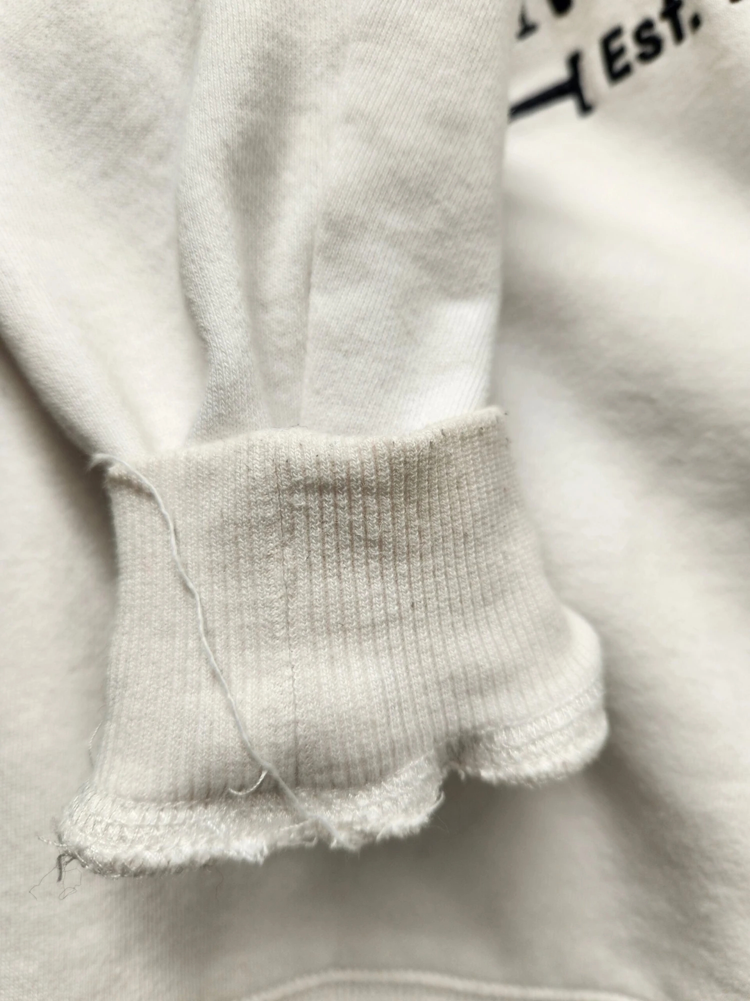 White Heritage Hooded Sweat 6 White Heritage Hooded Sweat - Image 6