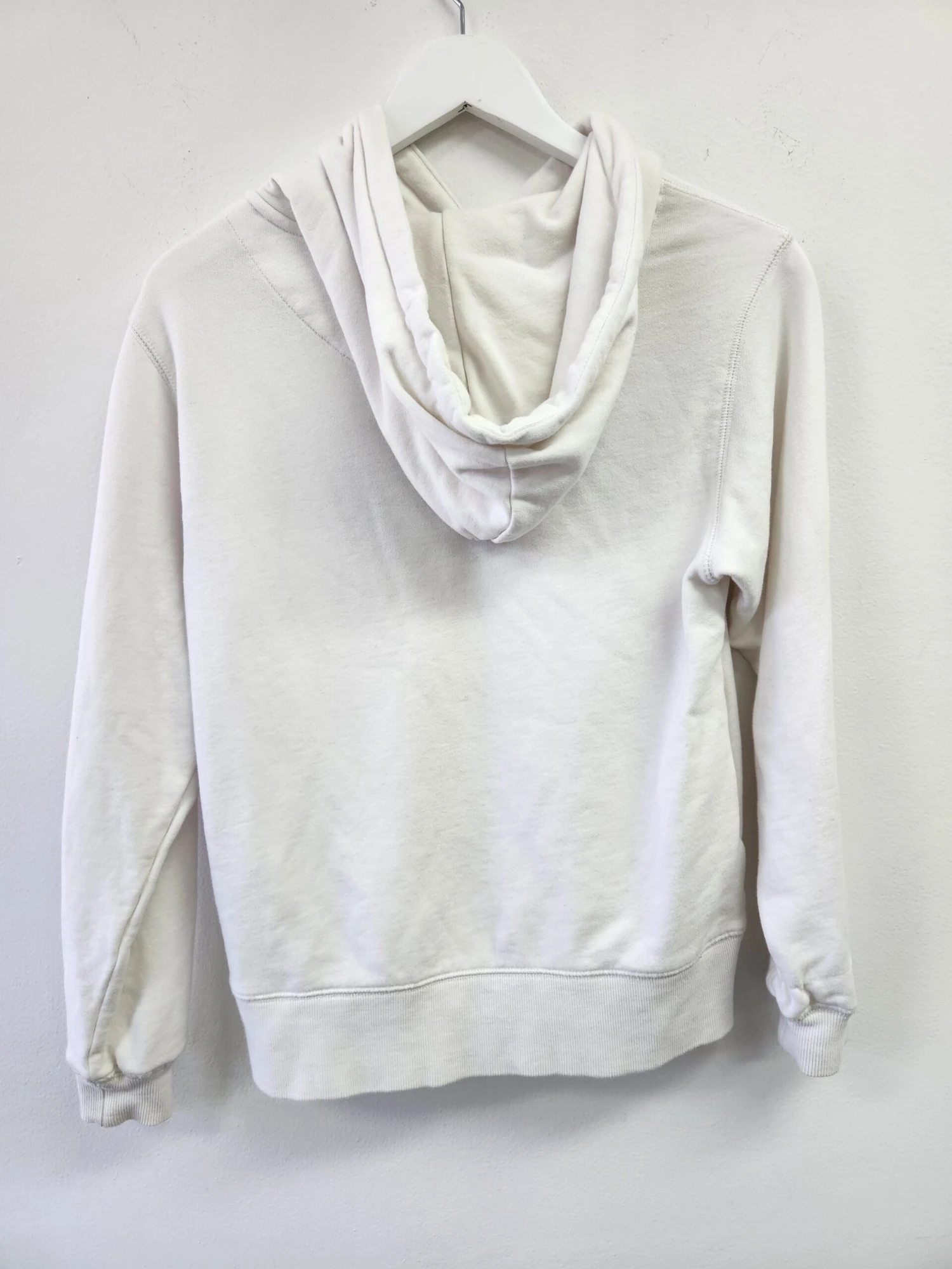 White Heritage Hooded Sweat 3 White Heritage Hooded Sweat - Image 3