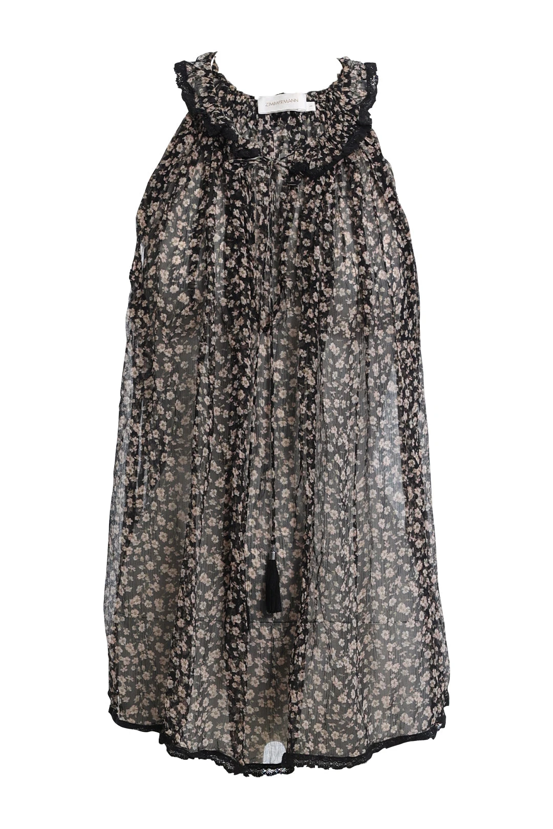 Silk Shift Floral Top 1 Silk Shift Floral Top