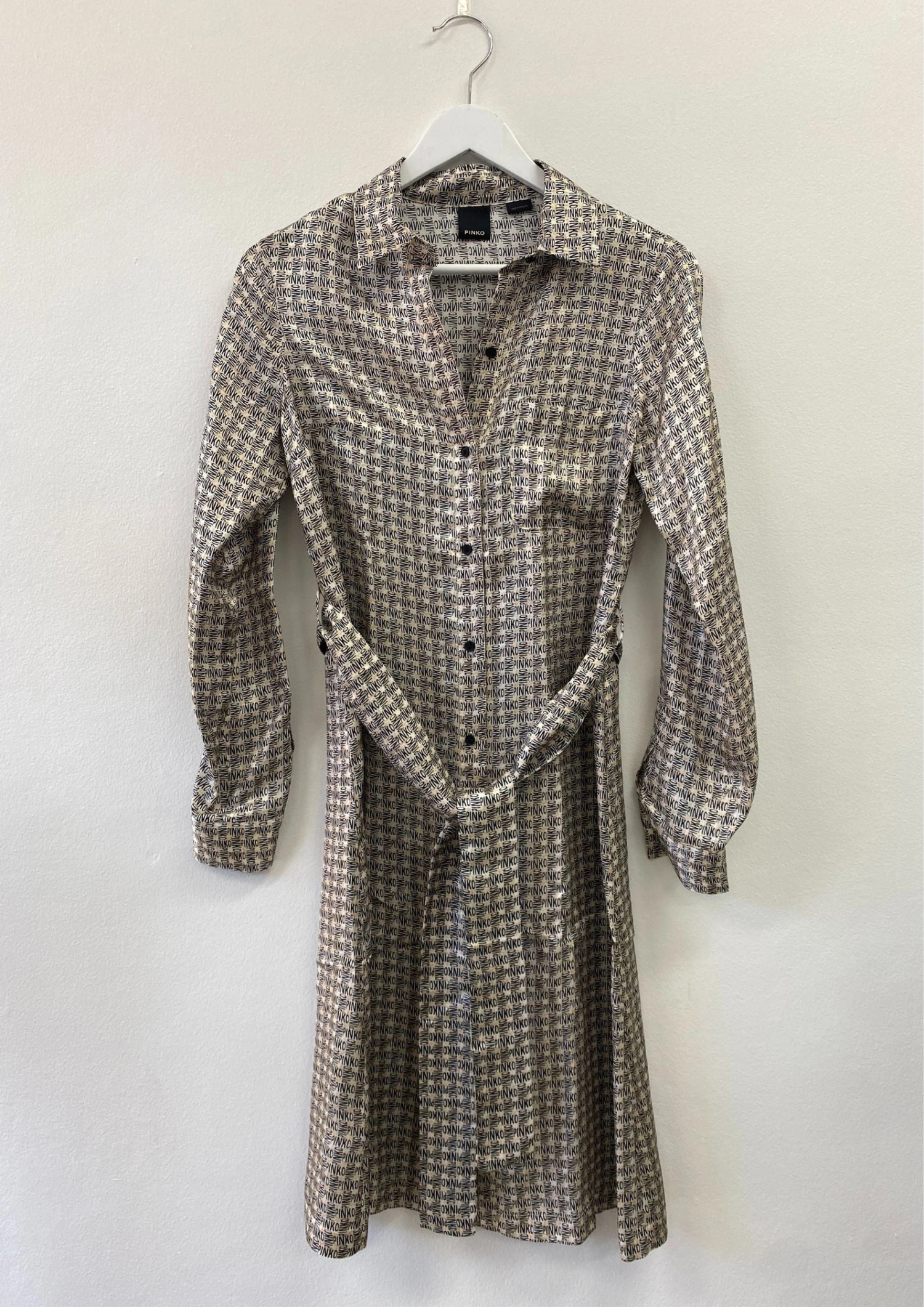 Logo Print Shirtdress 2 Logo Print Shirtdress - Image 2