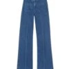 Isa Wide Leg Jean Mid Blue