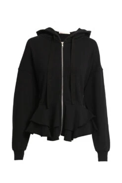 Life Is A Hood Black Jacket