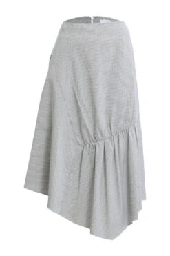 Martina Check Midi Skirt