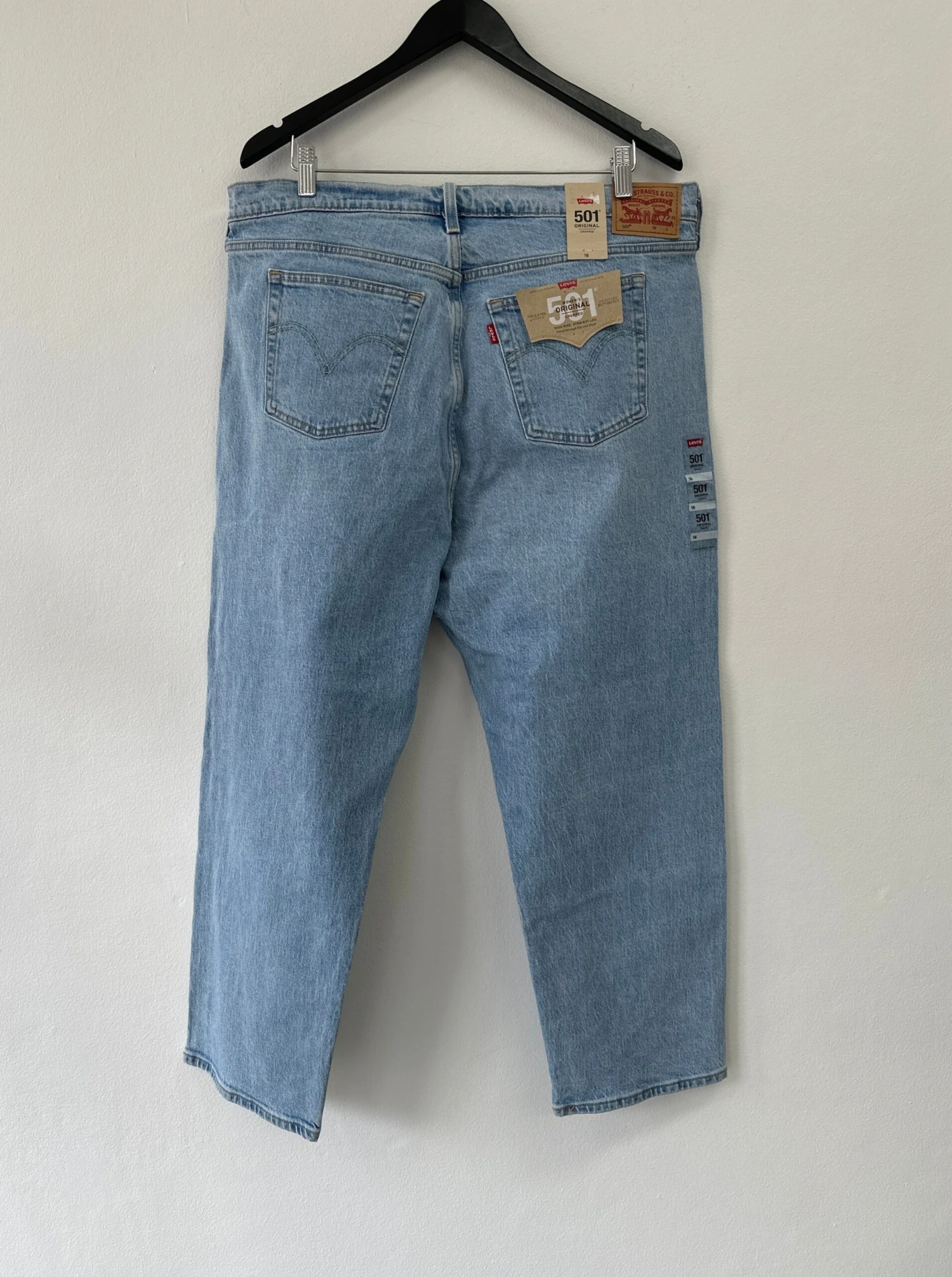 501 Original Cropped Jeans 3 501 Original Cropped Jeans - Image 3