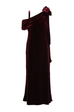 Madeline Velour Gown