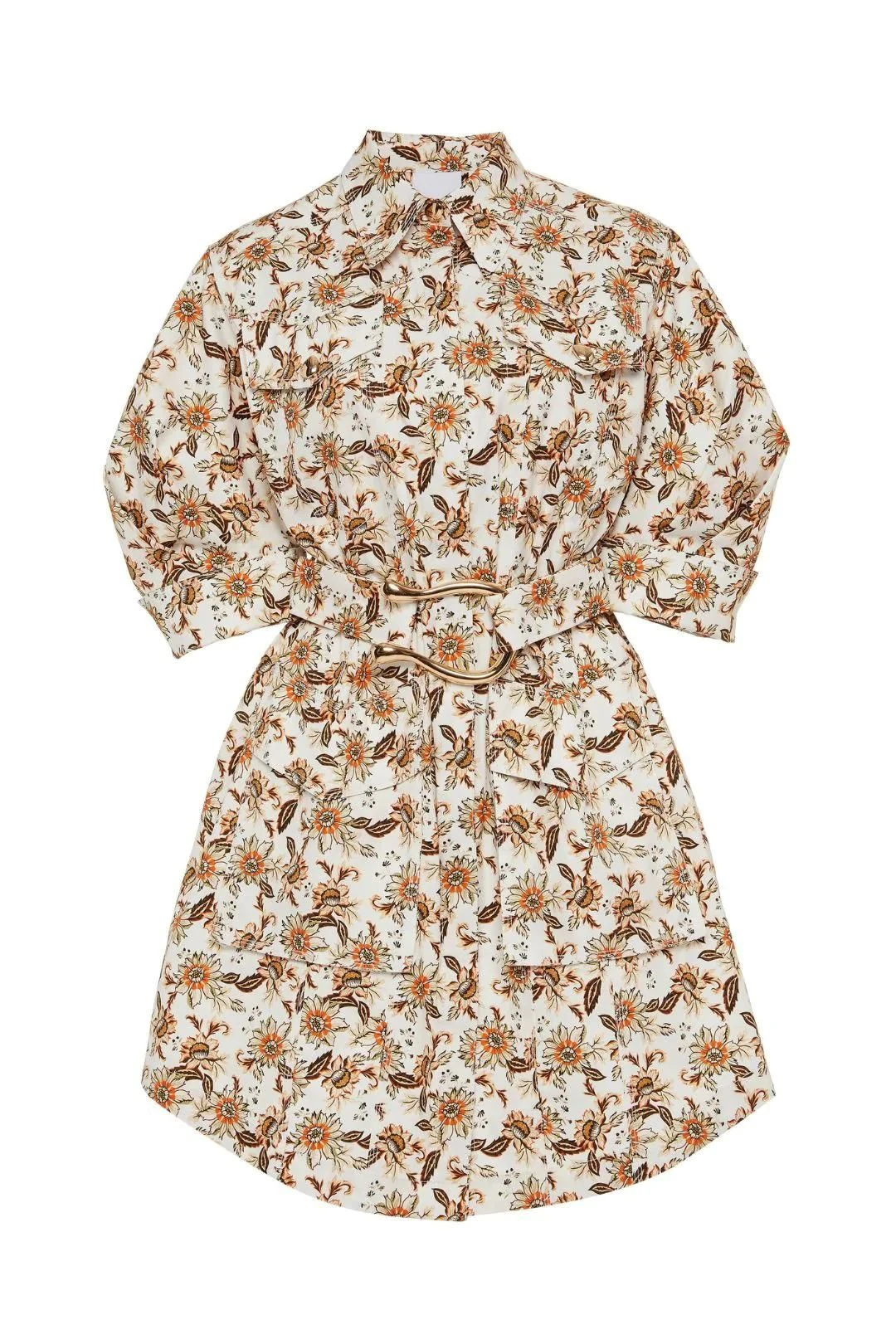 Willow Dress - Ivory Print 1 Willow Dress - Ivory Print