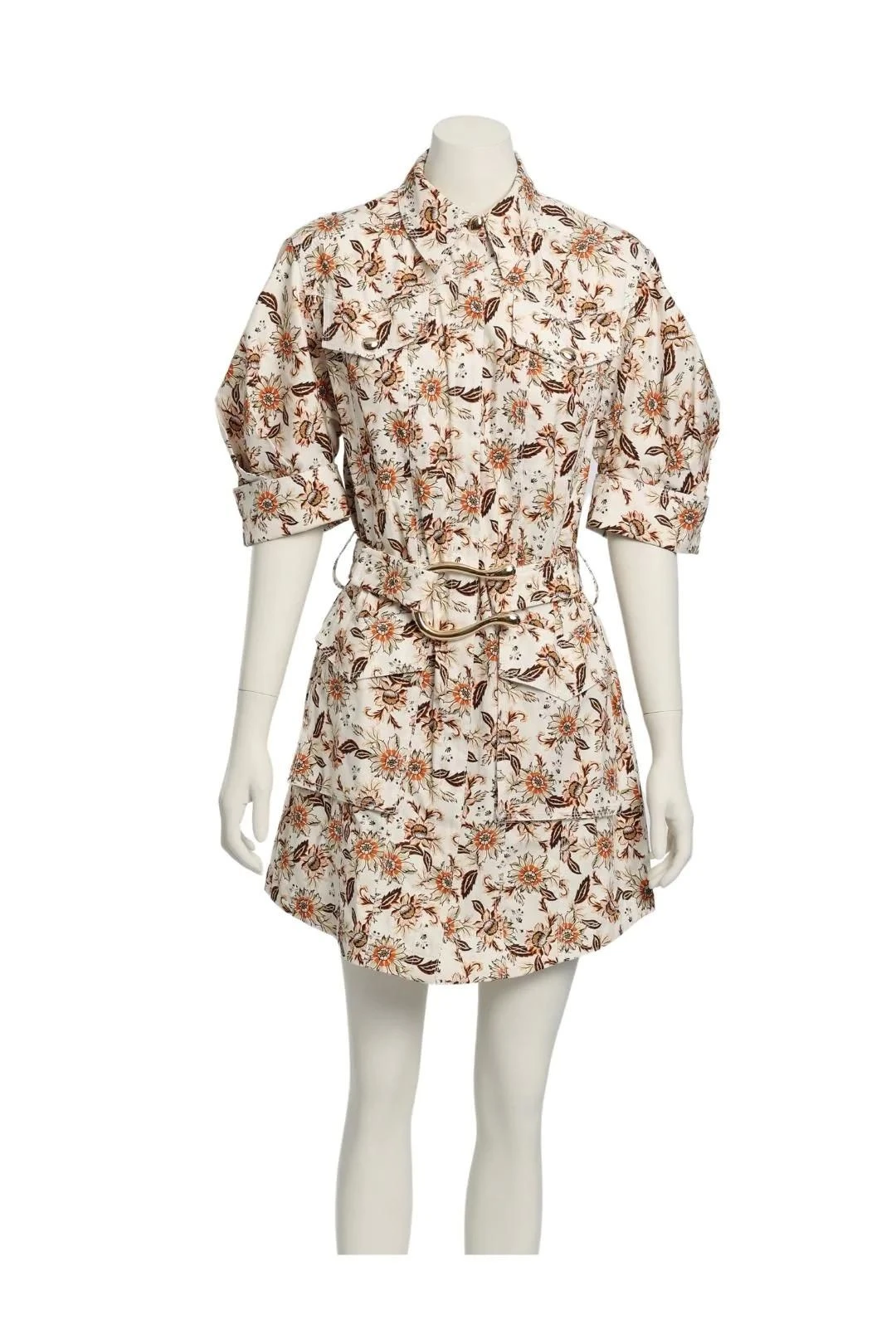 Willow Dress - Ivory Print 2 Willow Dress - Ivory Print - Image 2