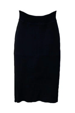 Crepe Knit Midi Skirt