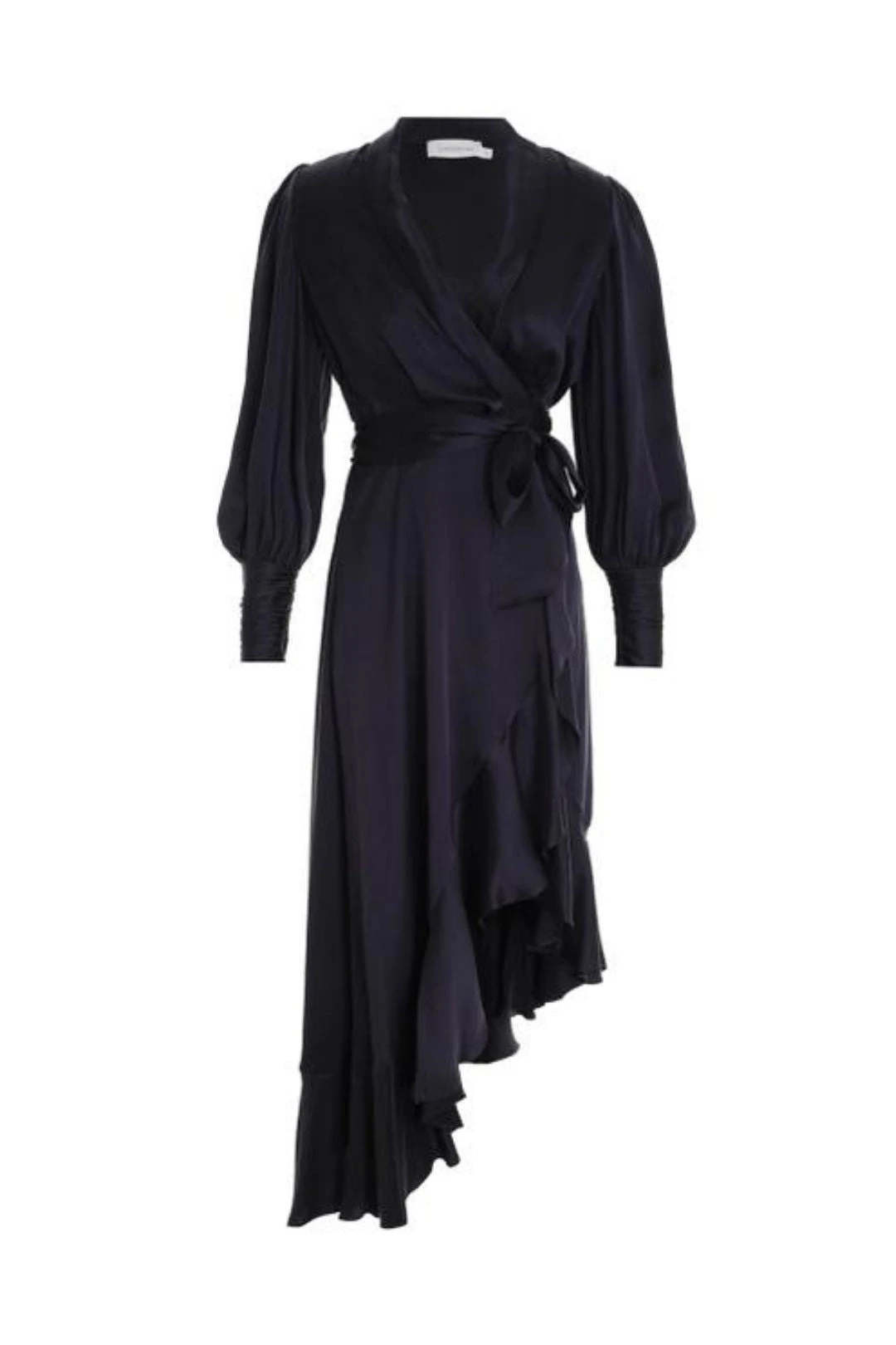 Silk Wrap Midi Dress 1 Silk Wrap Midi Dress