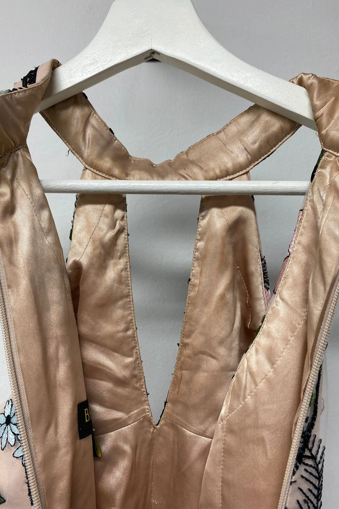 Floral Embroidered Cold Shoulder Dress 3 Floral Embroidered Cold Shoulder Dress - Image 3