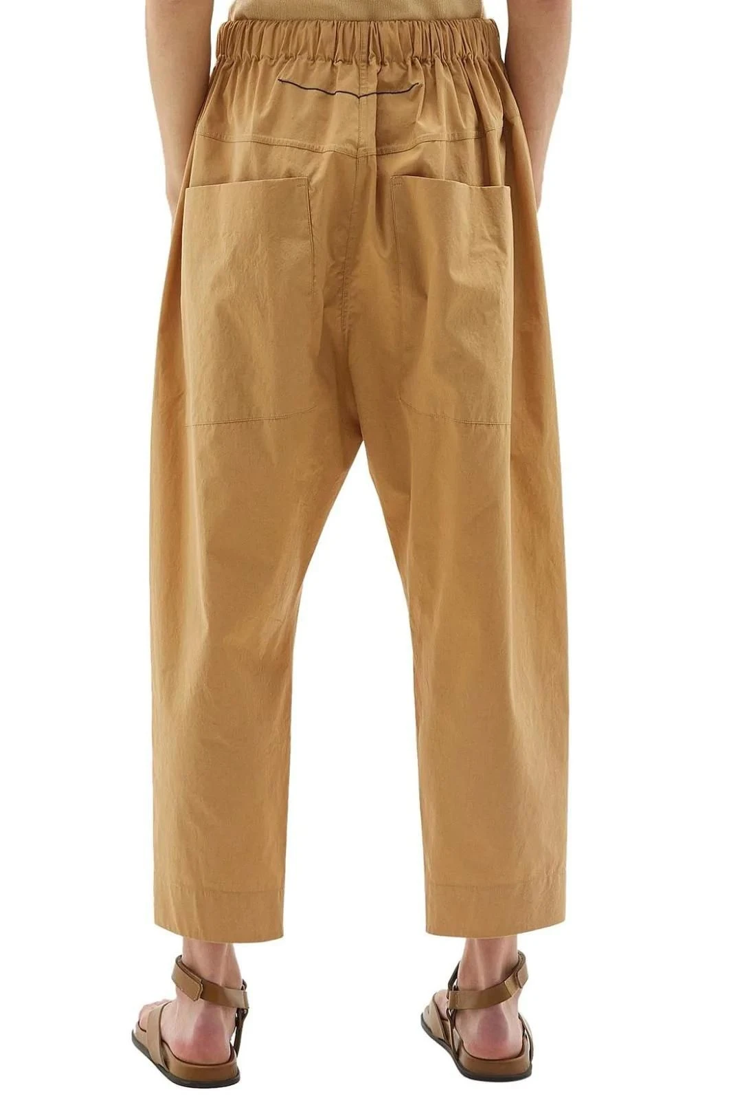 Cotton Poplin Long Rise Pant 2 Cotton Poplin Long Rise Pant - Image 2