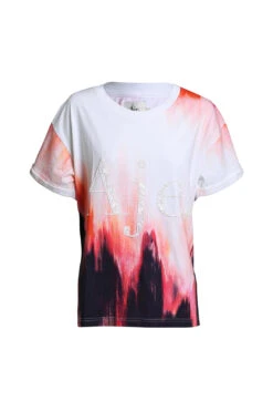 Tie Dye Beaded Tee Shirt