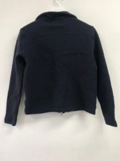 Men's Black Collared Ivan Jacket 6398 -Gunsn Styles BlackCollaredIvanJacket6398back