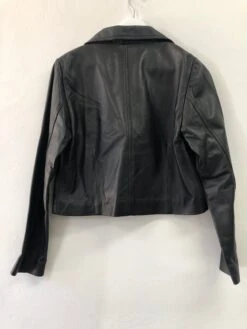 Blair Crop Leather Jacket -Gunsn Styles BlairCropLeather