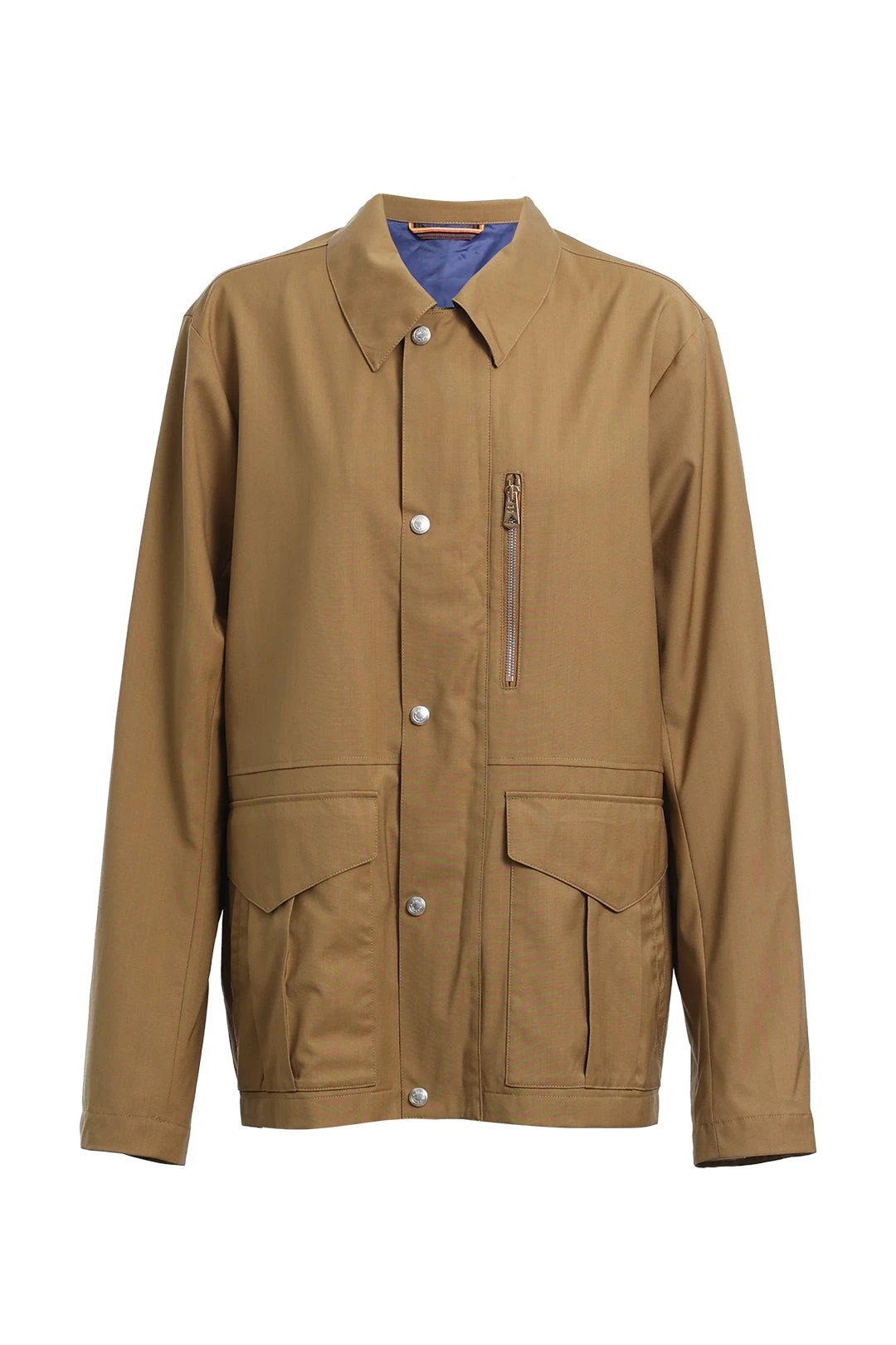 Brown Men's Wool Shirt Jacket 1 Brown Men's Wool Shirt Jacket