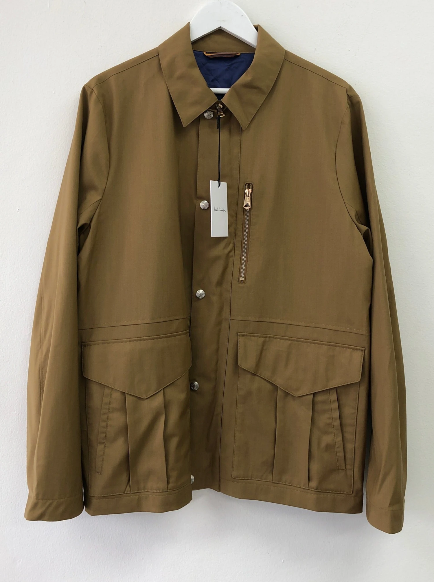 Brown Men's Wool Shirt Jacket 2 Brown Men's Wool Shirt Jacket - Image 2