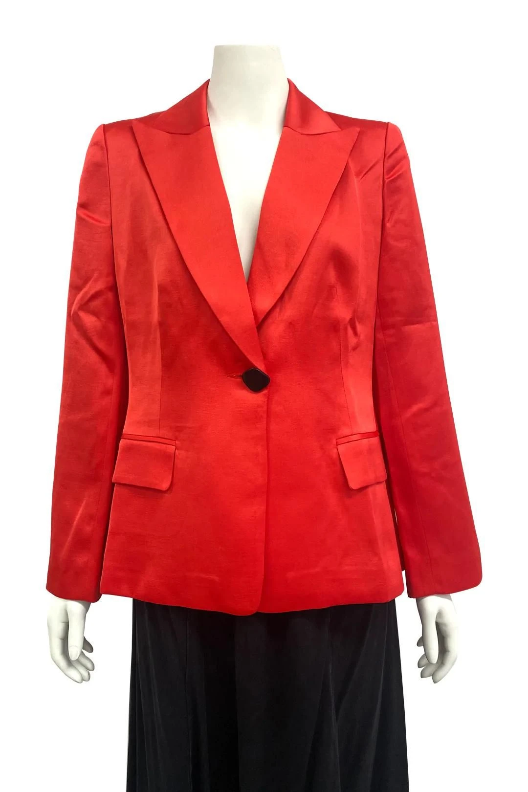 Red Satin Jacket 1 Red Satin Jacket