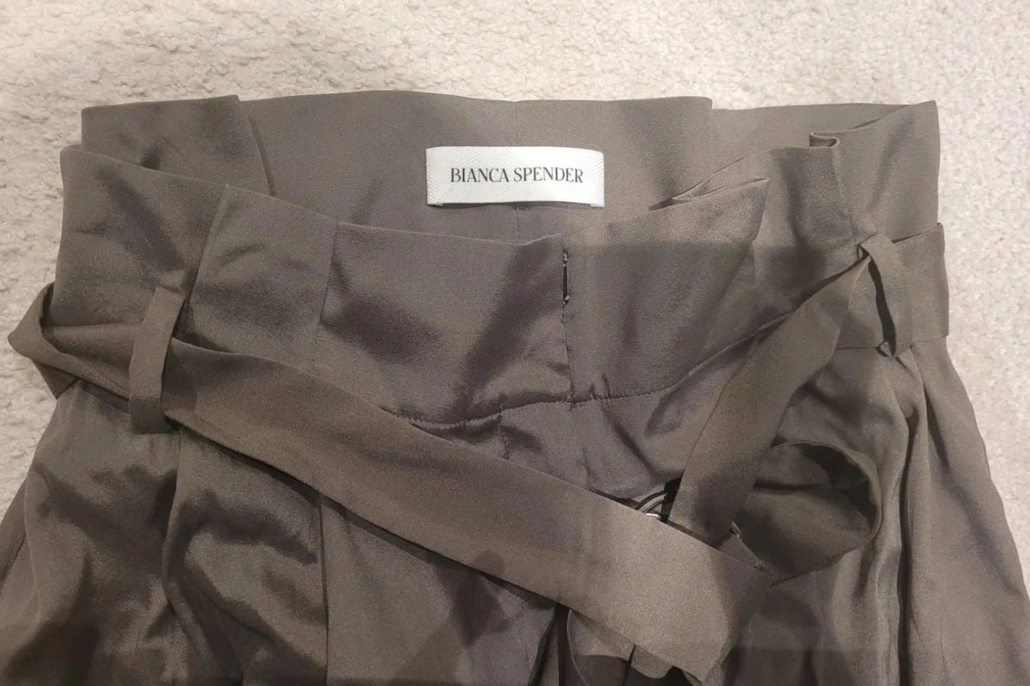 Silk Bronze Paperbark Pants 4 Silk Bronze Paperbark Pants - Image 4