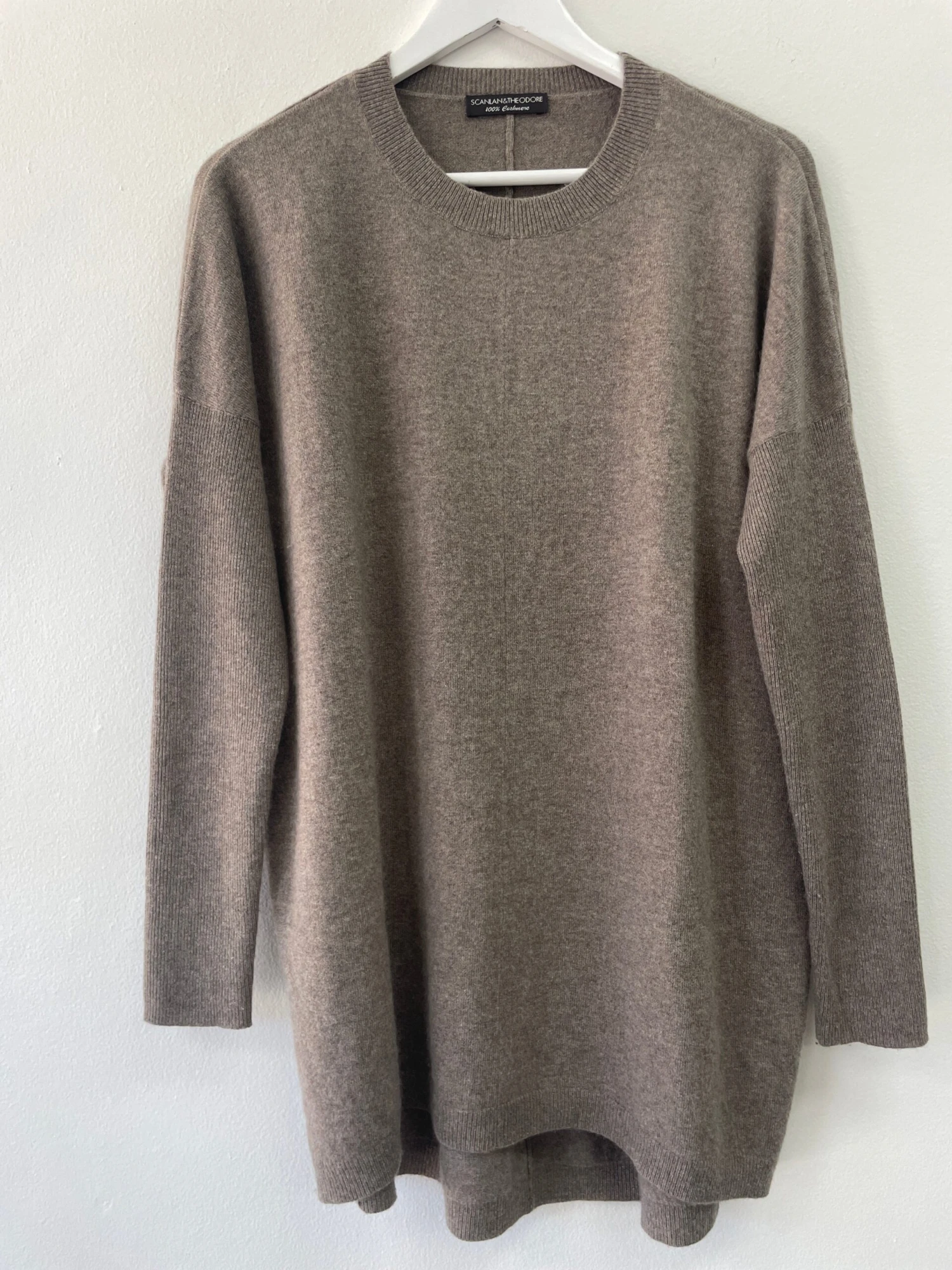 Cashmere Jumper - Brown 2 Cashmere Jumper - Brown - Image 2