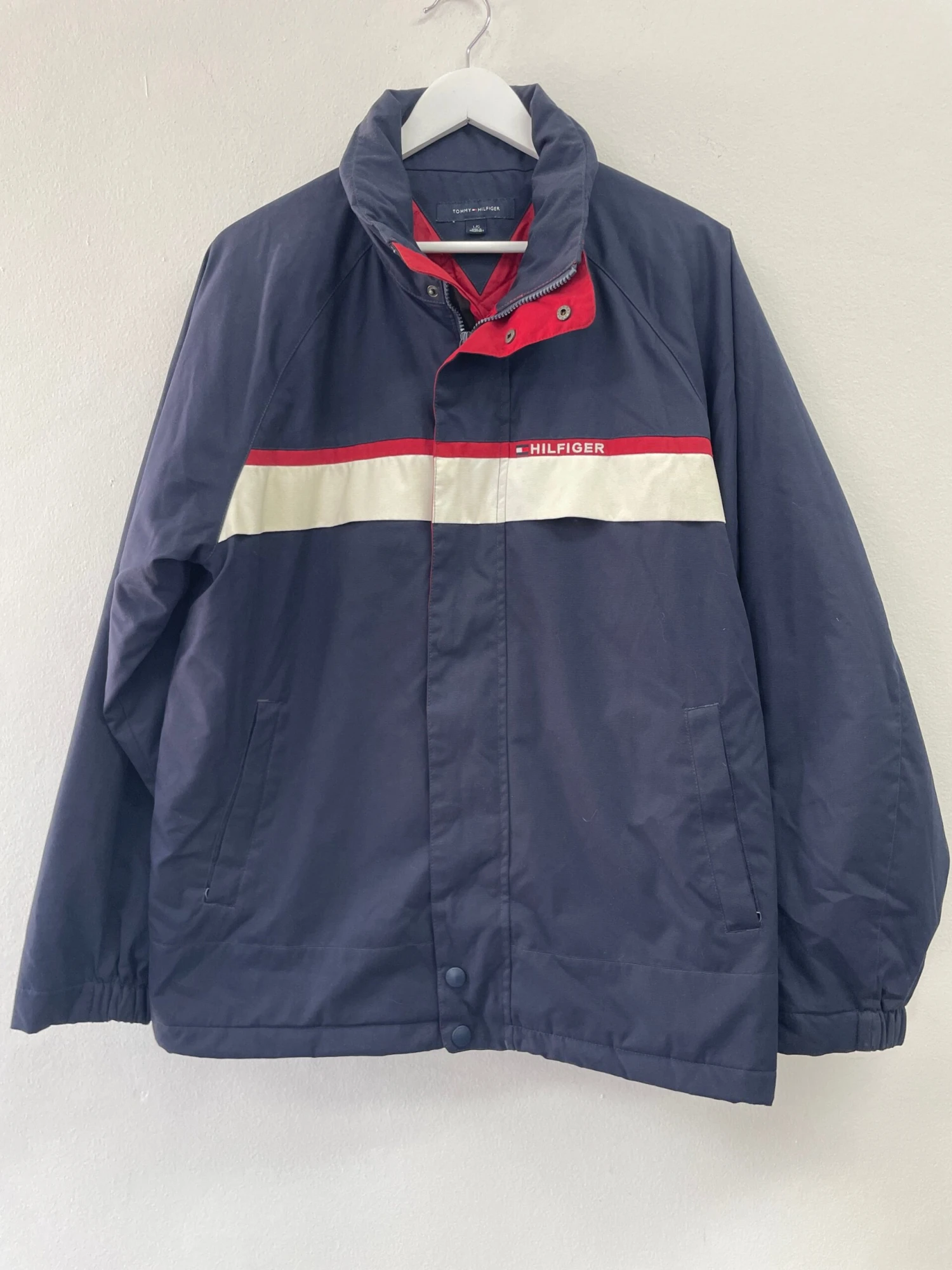 Zip Up Classic Stripe Jacket 2 Zip Up Classic Stripe Jacket - Image 2