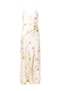 Colette Wrap Midi Dress - Print