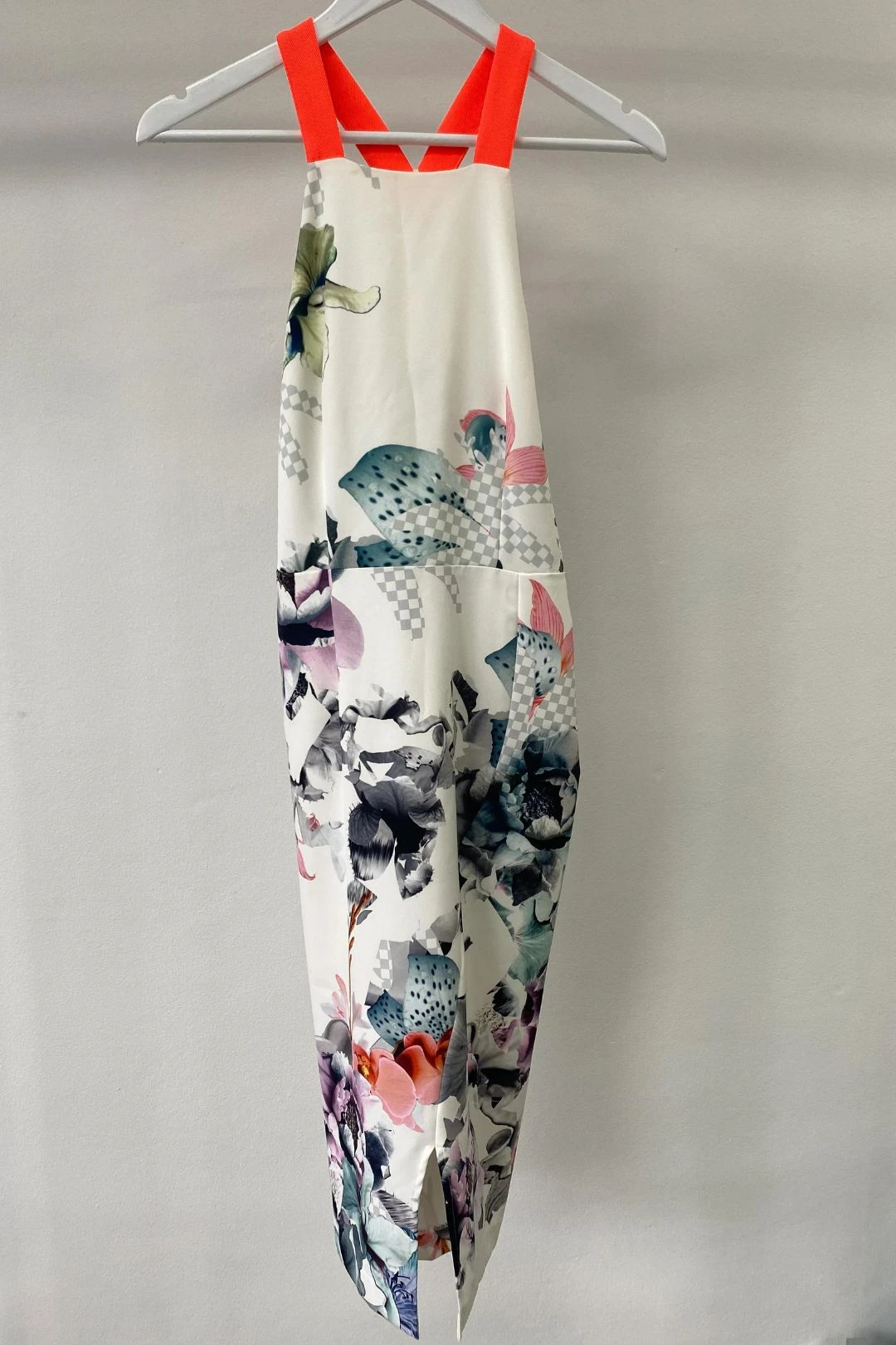 Halter Neck Print Dress 2 Halter Neck Print Dress - Image 2