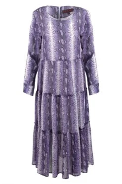 Gathering Together Dress - Purple Snake