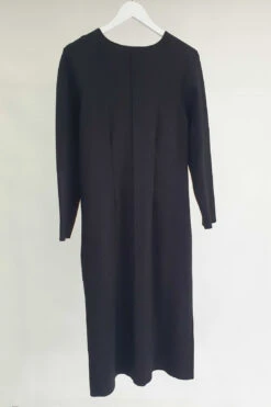 Black Knitted Midi Dress 5 Black Knitted Midi Dress -Gunsn Styles CountryRoadBlackKnittedMidiDress