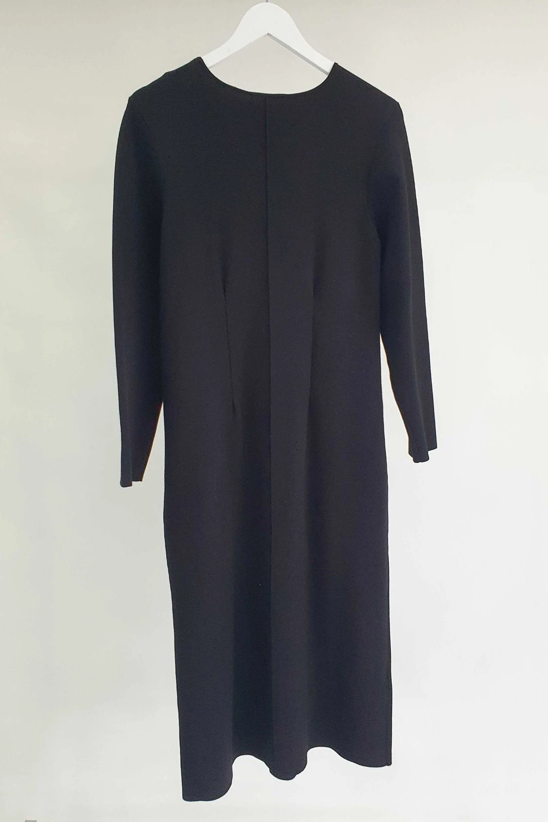 Black Knitted Midi Dress 3 Black Knitted Midi Dress - Image 3