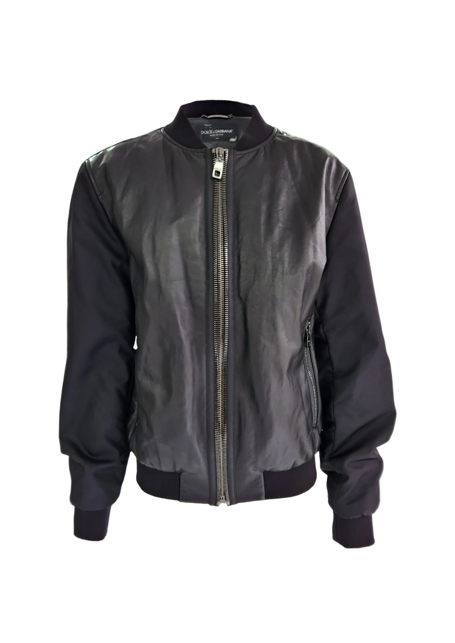 Dolce & Gabbana Mens Leather Jacket 1 Dolce & Gabbana Mens Leather Jacket