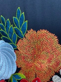 Embroidery Silk Bomber Jacket 13 Embroidery Silk Bomber Jacket -Gunsn Styles EmbroiderySilkBomberJacket3