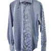 Men's Navy Check Collared Shirt