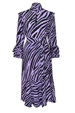 Exotica Dress - Lavender Zebra