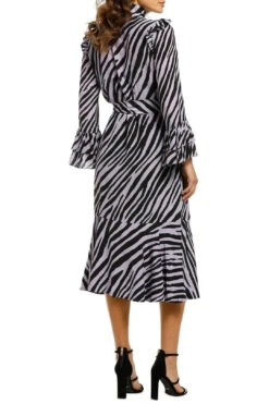 Exotica Dress - Lavender Zebra -Gunsn Styles HuskExoticaDress LavenderZebra 3