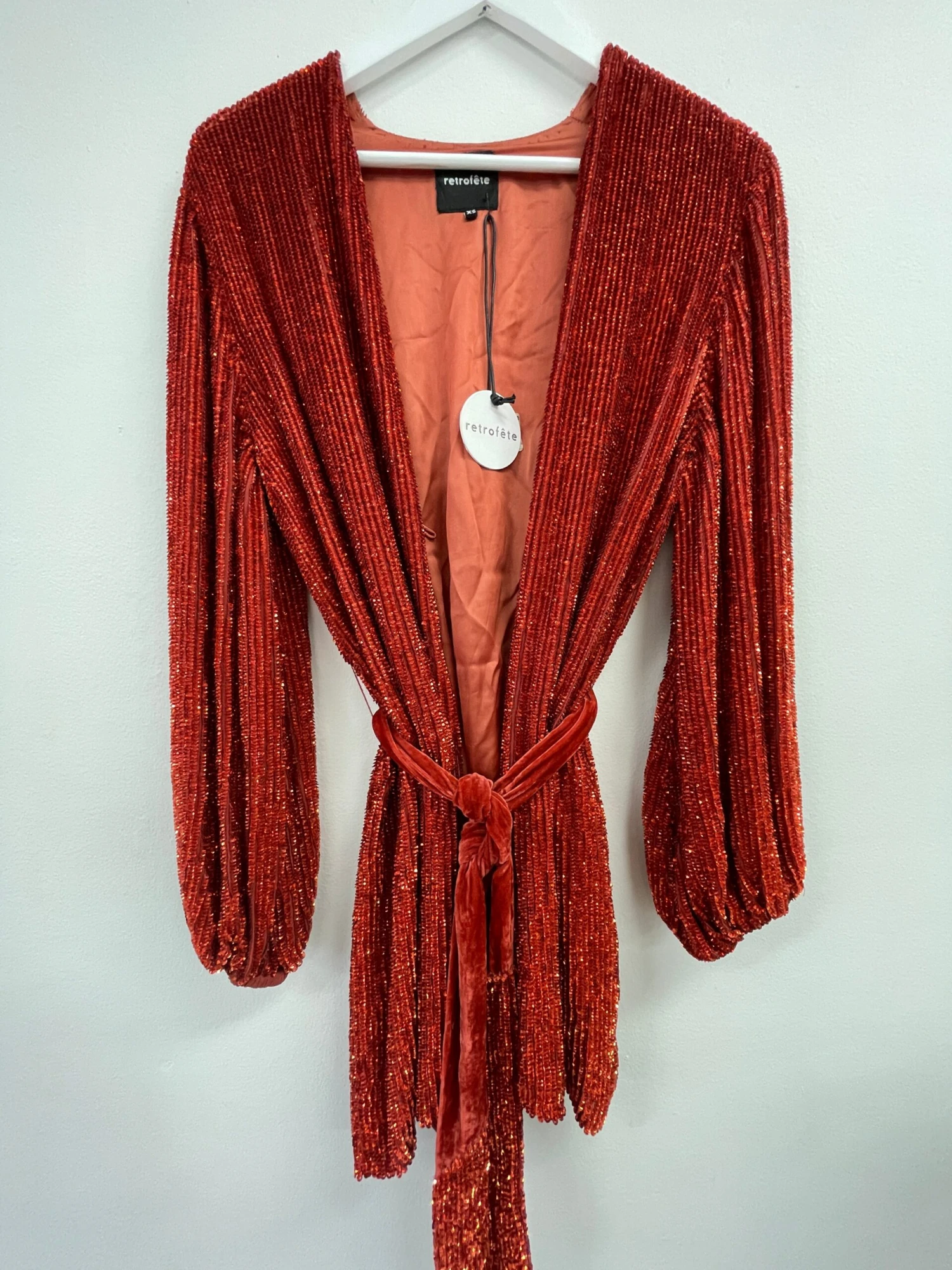 Gabrielle Sequin Robe Dress 2 Gabrielle Sequin Robe Dress - Image 2