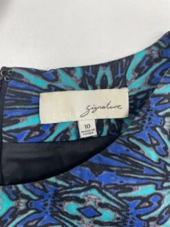 Blue Printed Shift Batik Dress 13 Blue Printed Shift Batik Dress -Gunsn Styles IMG 4474 MerchandiseOperationsTrainee