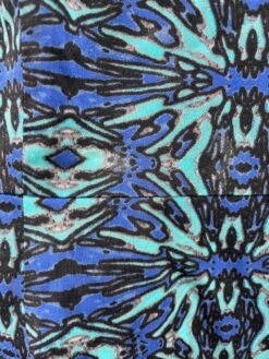 Blue Printed Shift Batik Dress 11 Blue Printed Shift Batik Dress -Gunsn Styles IMG 4479 MerchandiseOperationsTrainee