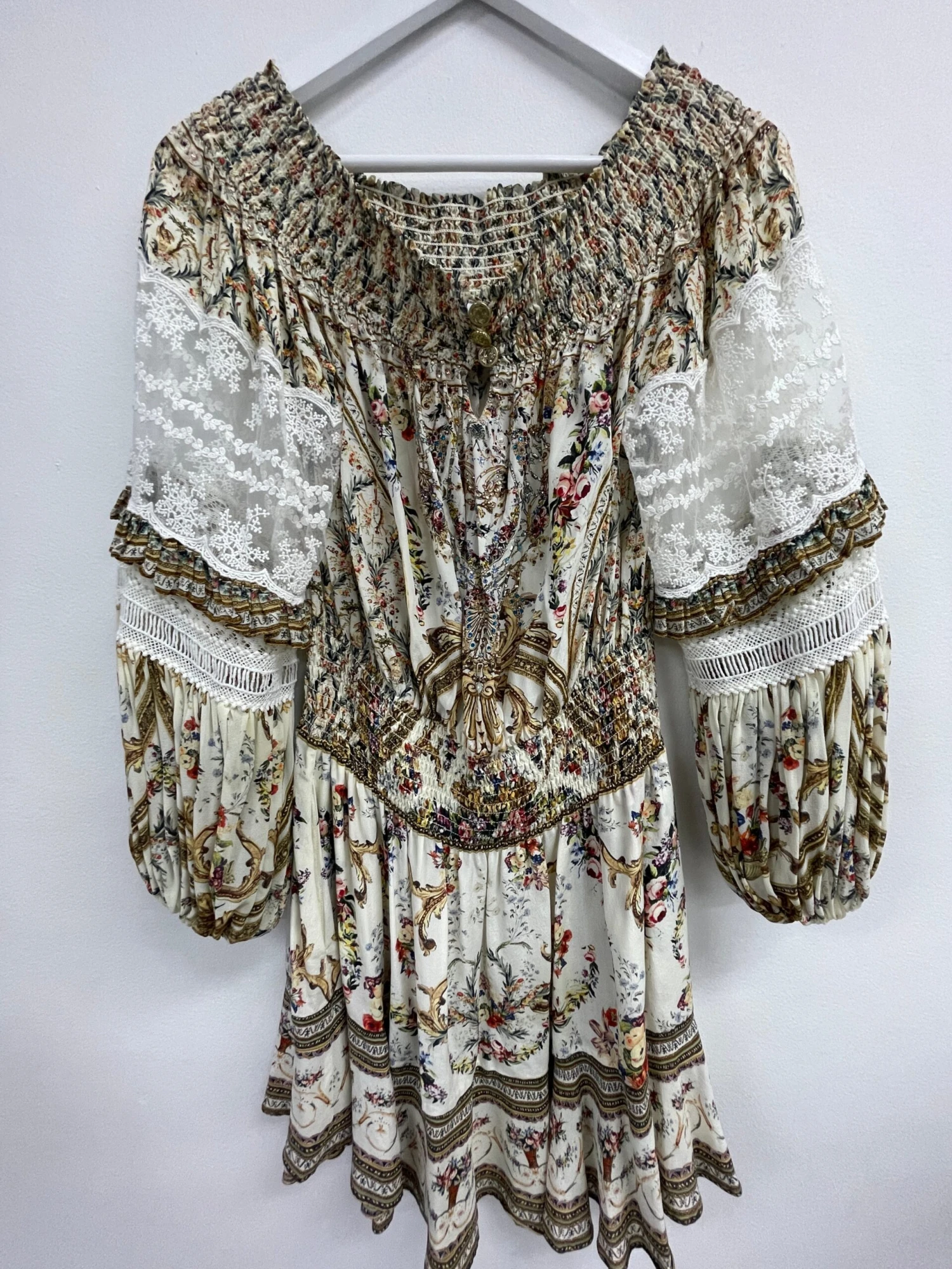 Off Shoulder Short Dress Olympe Ode 3 Off Shoulder Short Dress Olympe Ode - Image 3