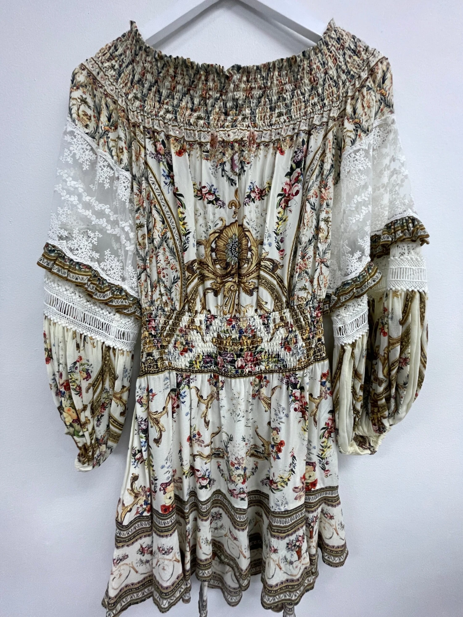 Off Shoulder Short Dress Olympe Ode 2 Off Shoulder Short Dress Olympe Ode - Image 2