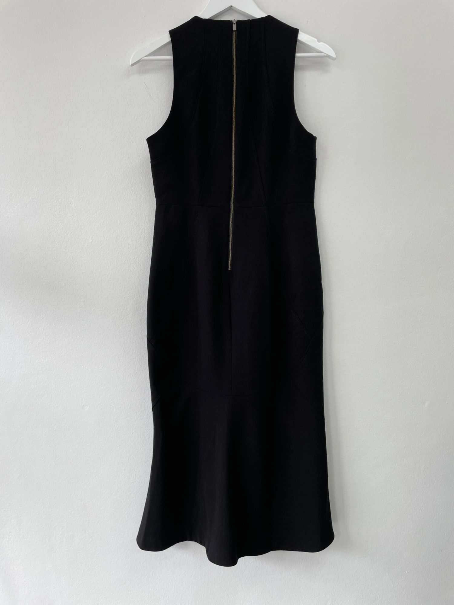 Black Sleeveless Midi Dress 3 Black Sleeveless Midi Dress - Image 3
