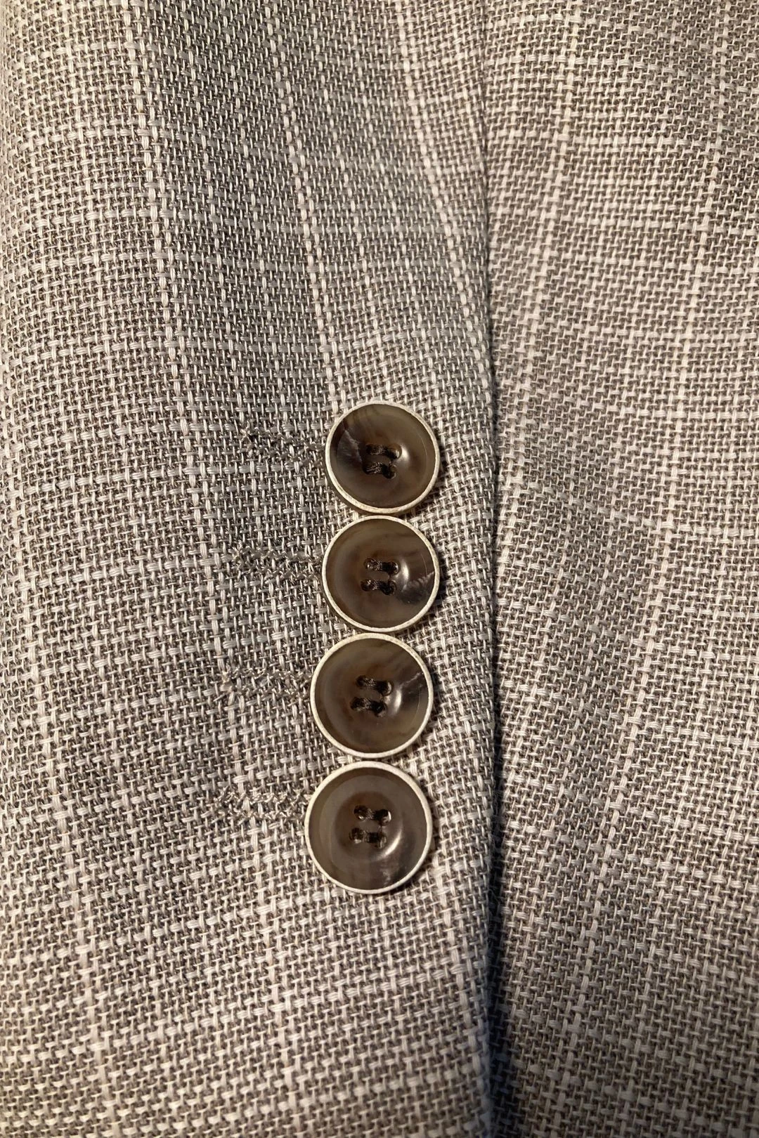 Marine Sports Jacket Beige Windowpane 6 Marine Sports Jacket Beige Windowpane - Image 6