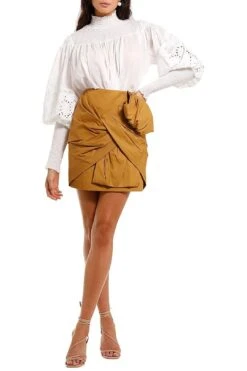 Lucianna Linen Cotton Top