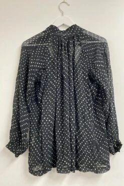 Polkadot Sheer Shirt -Gunsn Styles KITXPolkadotSheerShirt 1