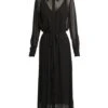 Maxi Shirt Dress Black