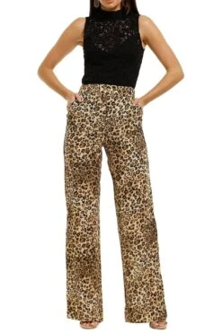 Palazzo Pant - Wheat Multi