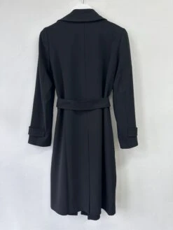 Oaklane Admiral Crepe Trench - Black -Gunsn Styles OaklaneAdmiralCrepeTrench Black