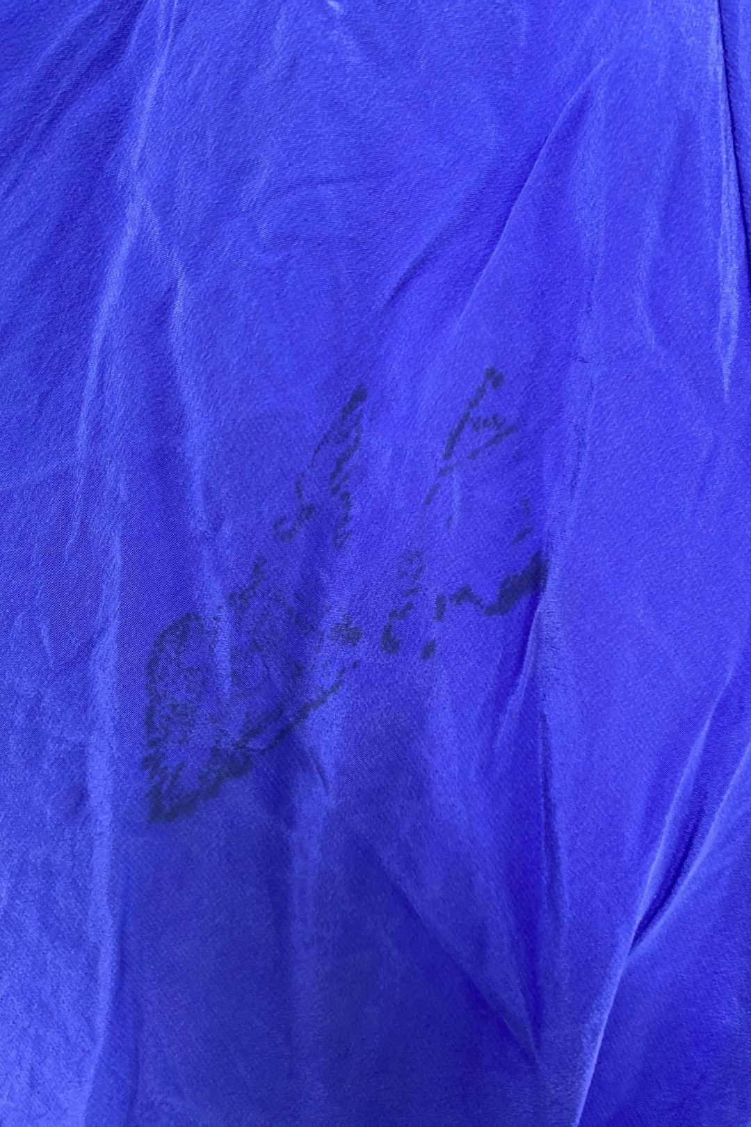 Blue Silk Dress 5 Blue Silk Dress - Image 5